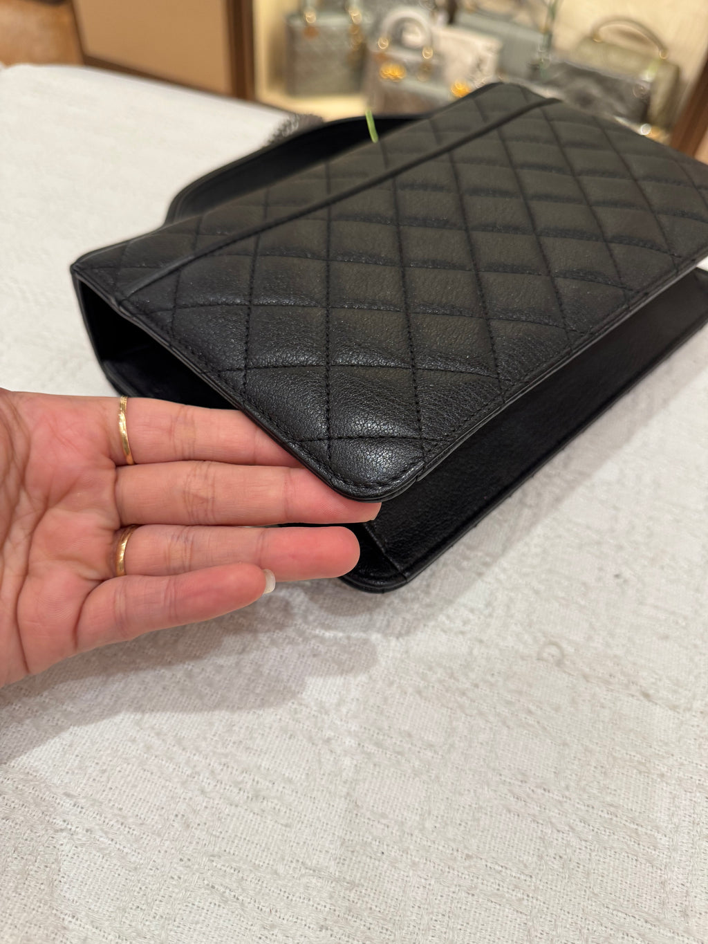 Chanel University Top Handle Black