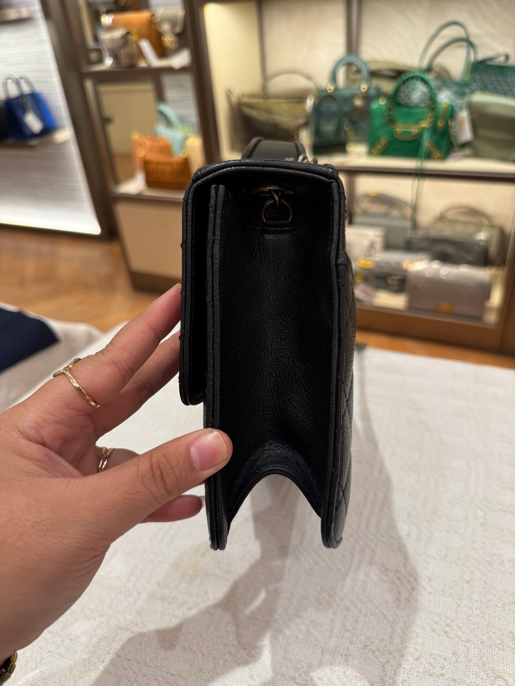 Chanel University Top Handle Black