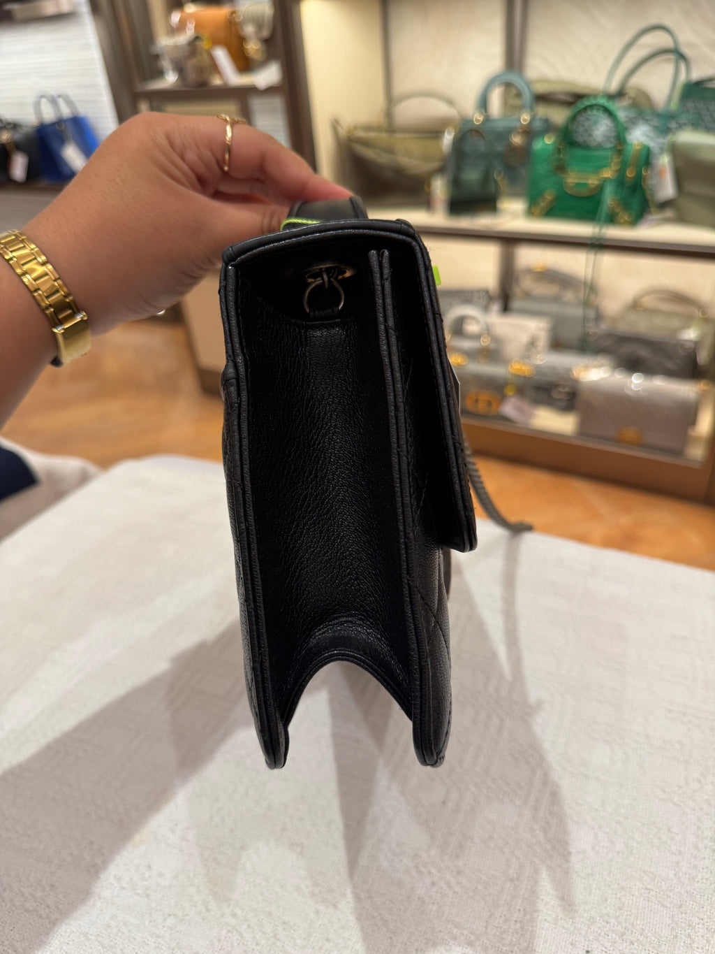 Chanel University Top Handle Black