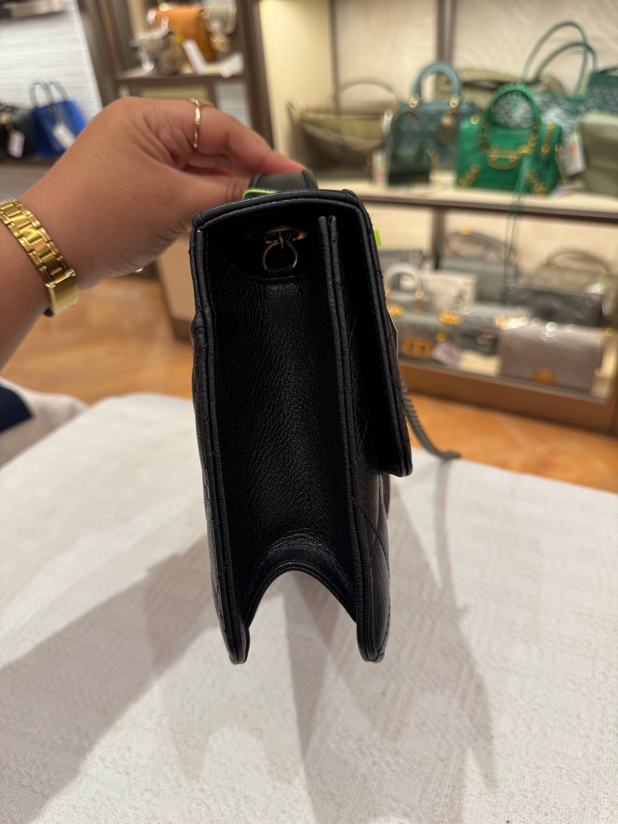 Chanel University Top Handle Black