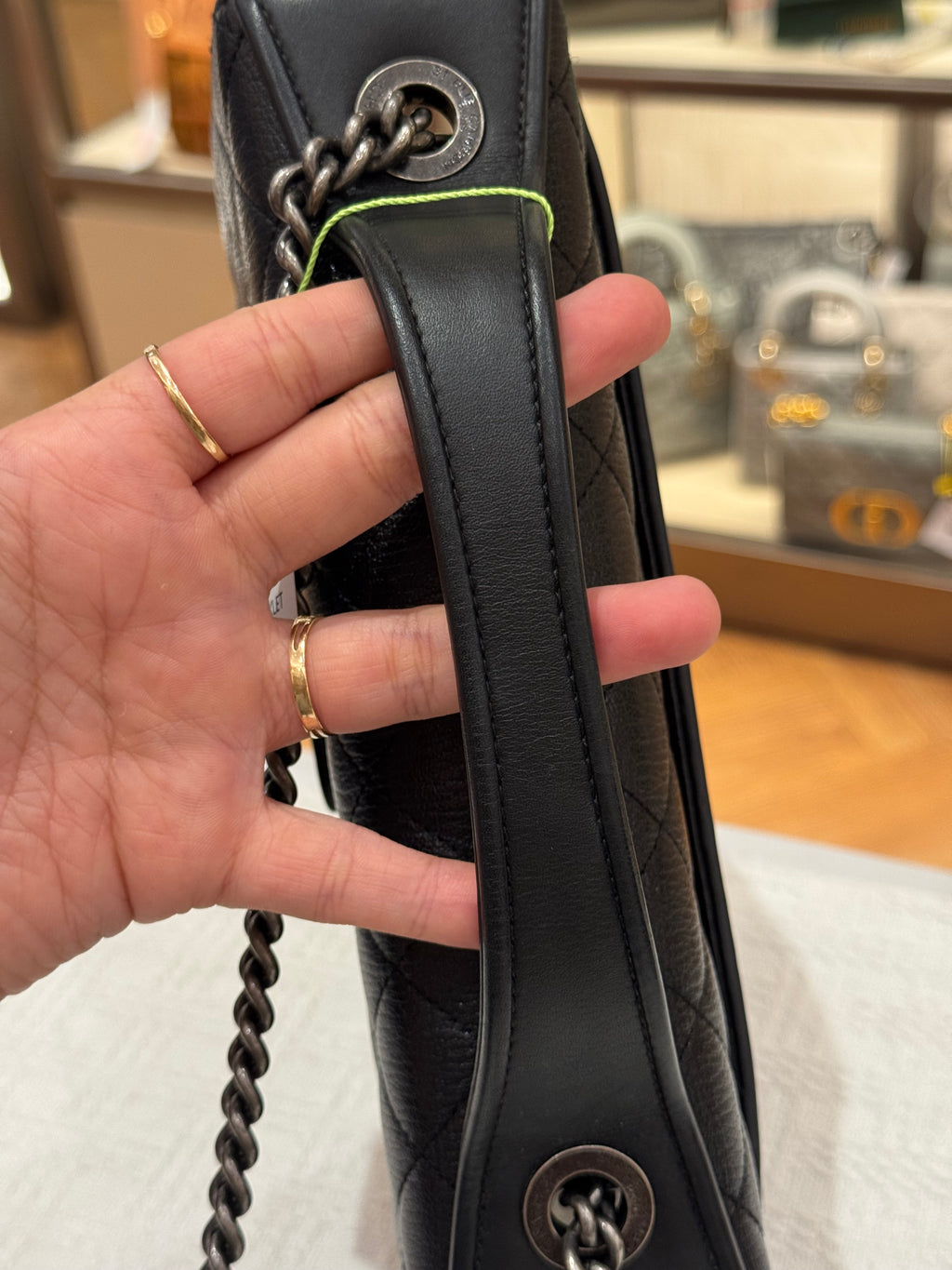 Chanel University Top Handle Black