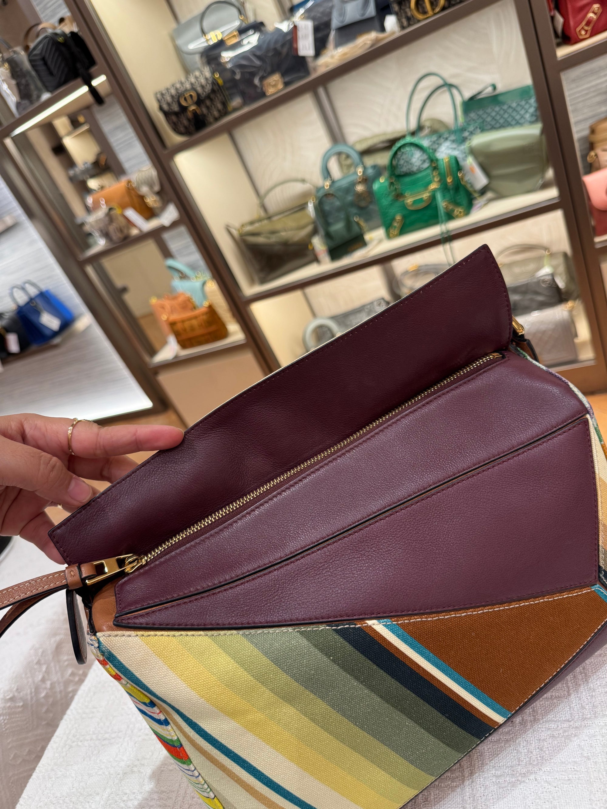 Loewe Puzzle Medium Canvas Multi Colour
