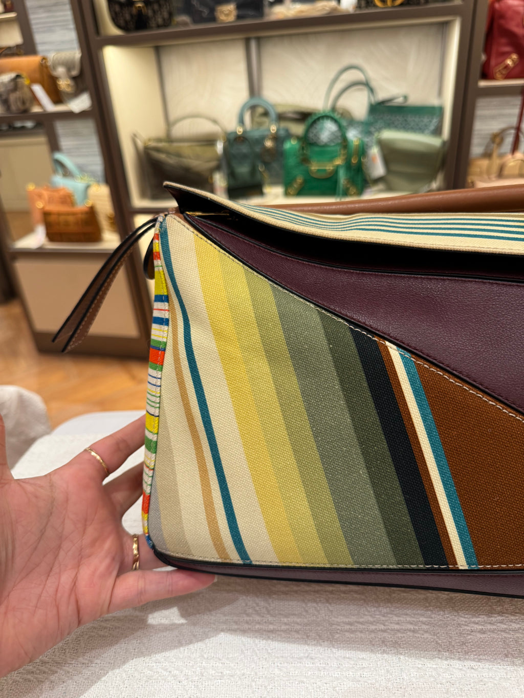 Loewe Puzzle Medium Canvas Multi Colour