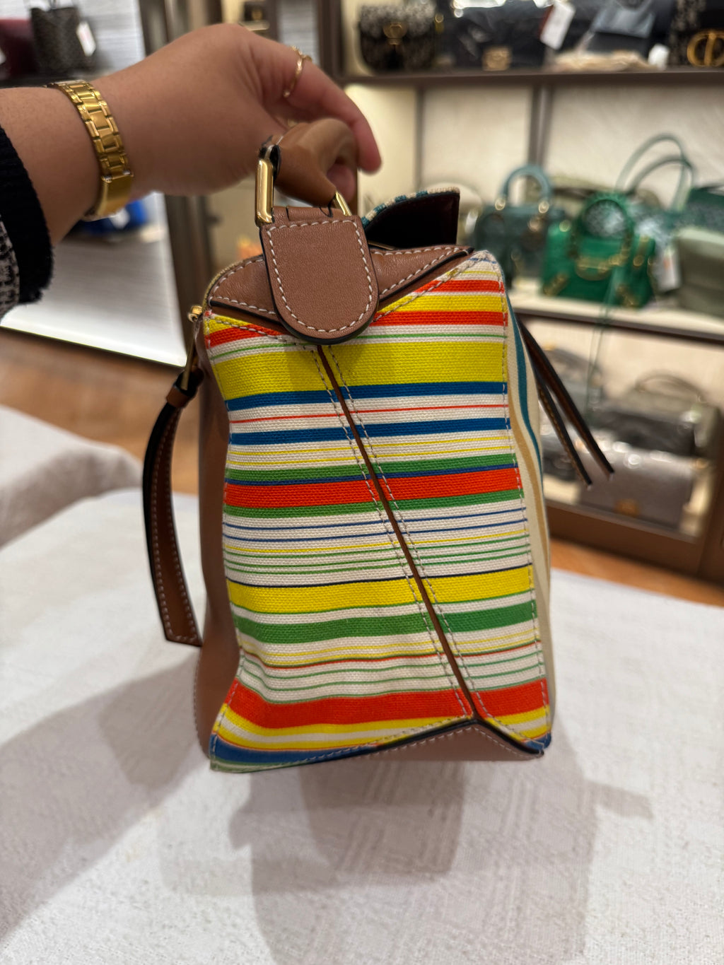 Loewe Puzzle Medium Canvas Multi Colour
