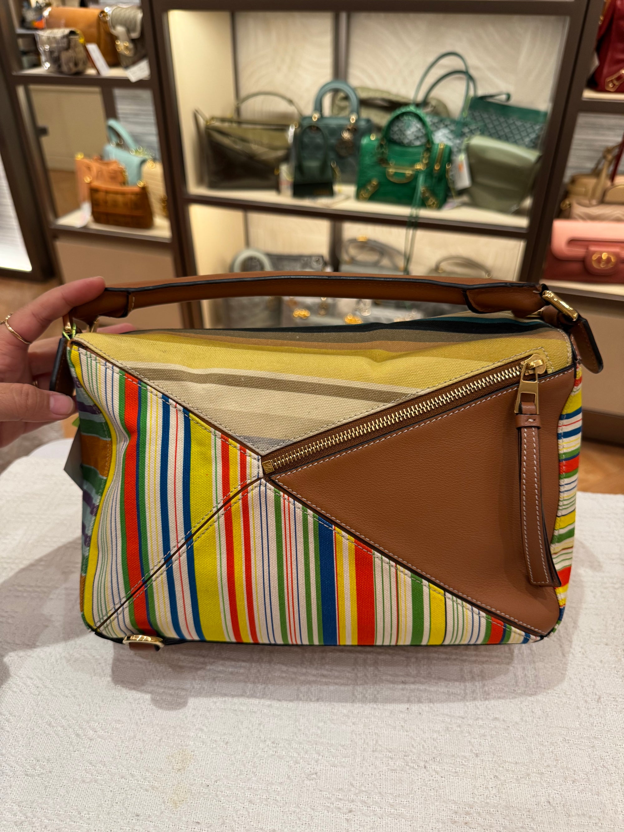 Loewe Puzzle Medium Canvas Multi Colour