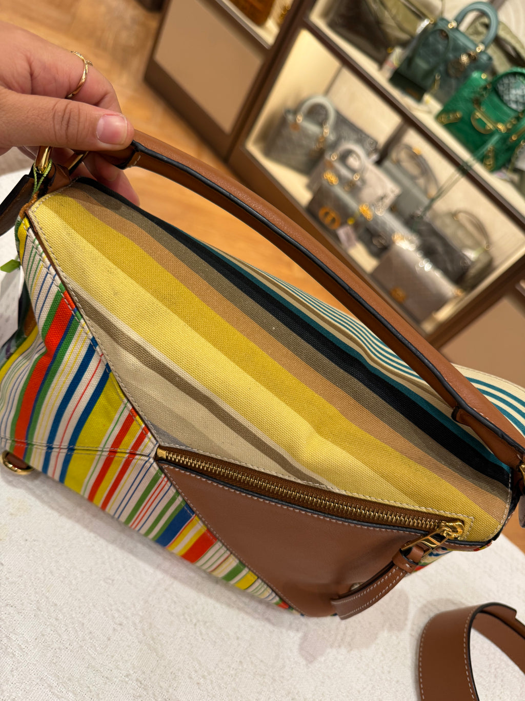 Loewe Puzzle Medium Canvas Multi Colour