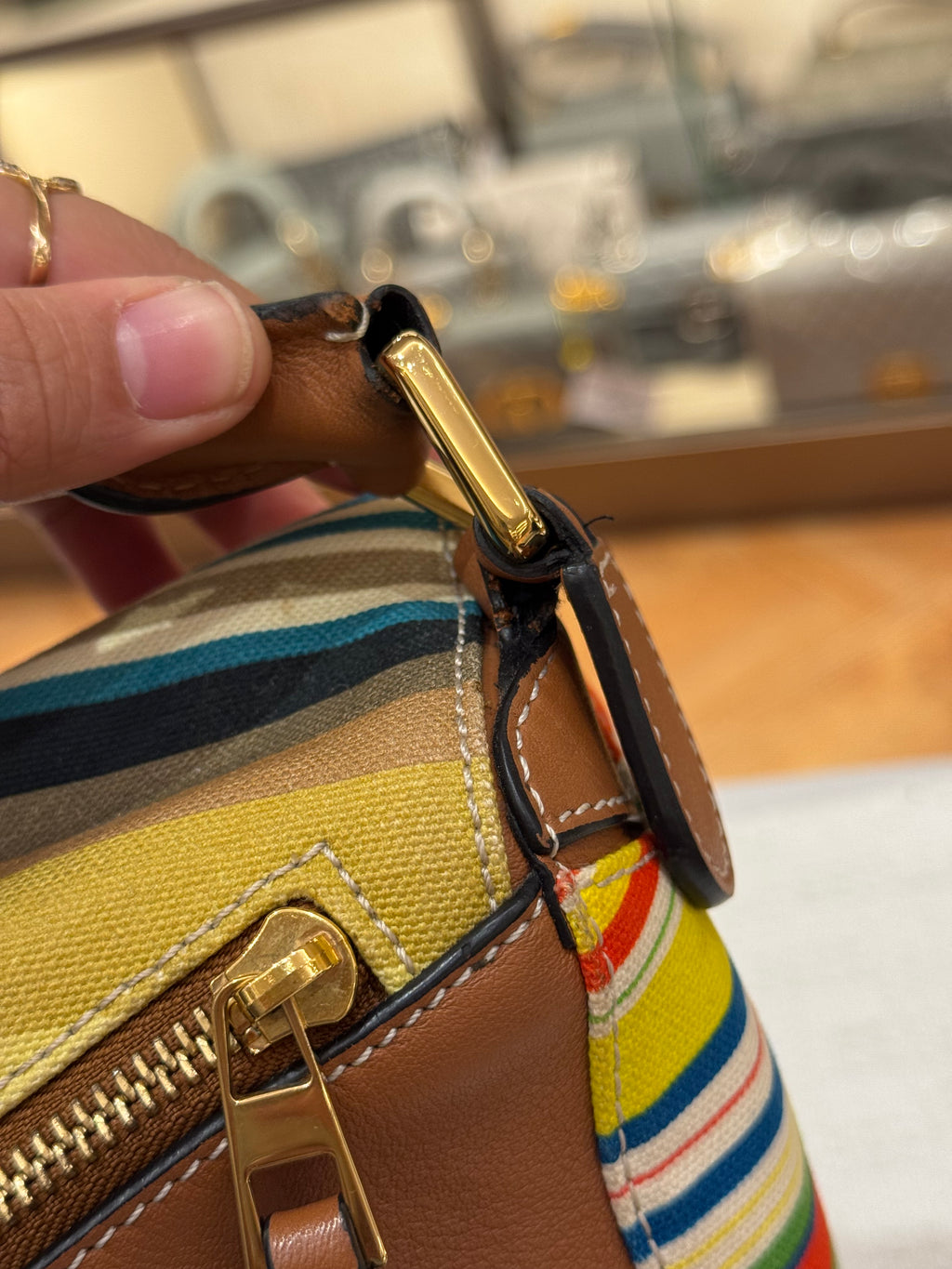 Loewe Puzzle Medium Canvas Multi Colour
