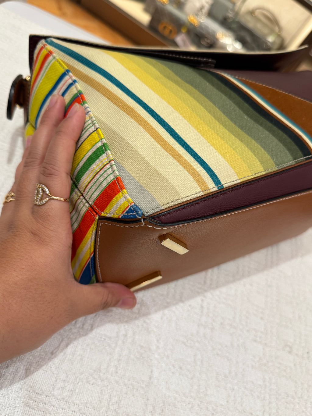 Loewe Puzzle Medium Canvas Multi Colour