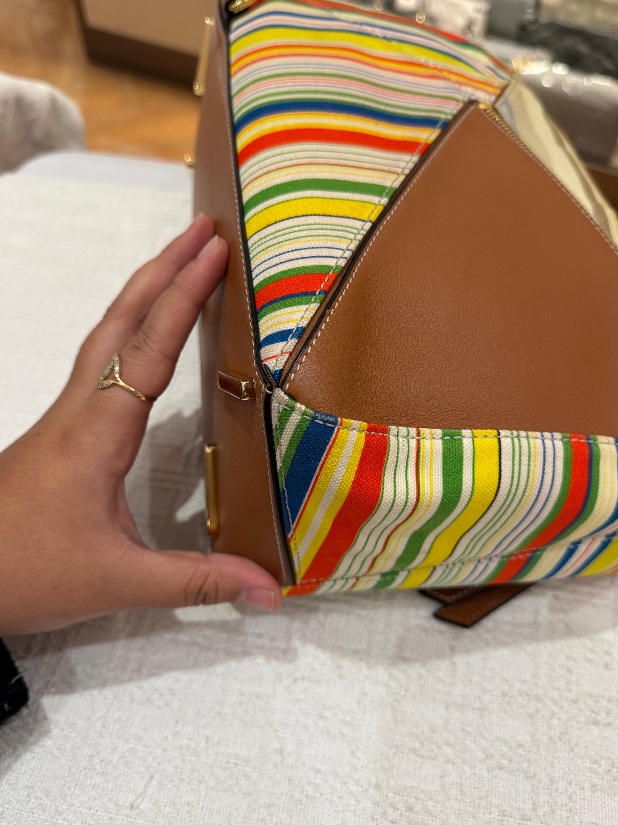 Loewe Puzzle Medium Canvas Multi Colour
