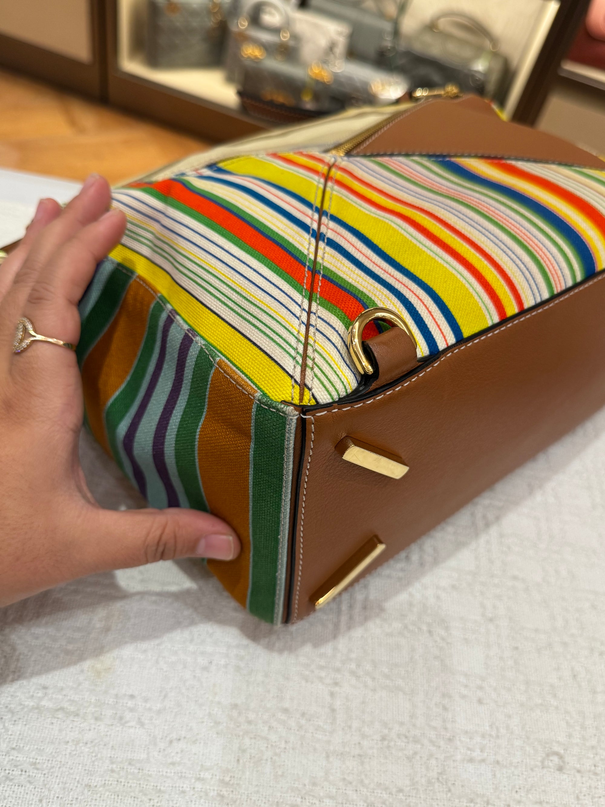 Loewe Puzzle Medium Canvas Multi Colour