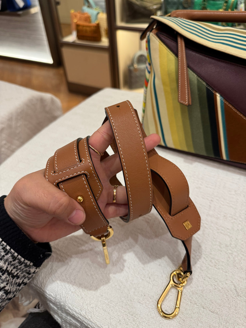 Loewe Puzzle Medium Canvas Multi Colour