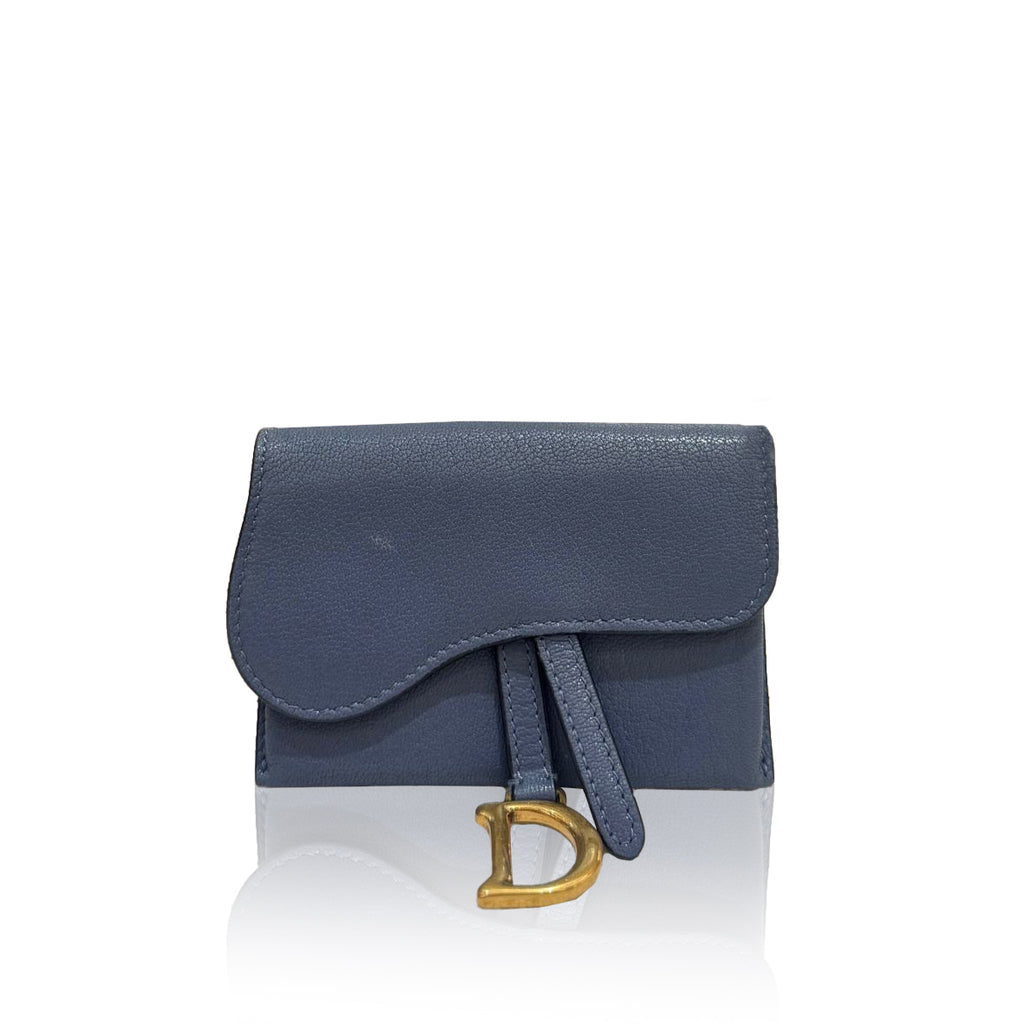 Dior Saddle Mini Wallet Chain