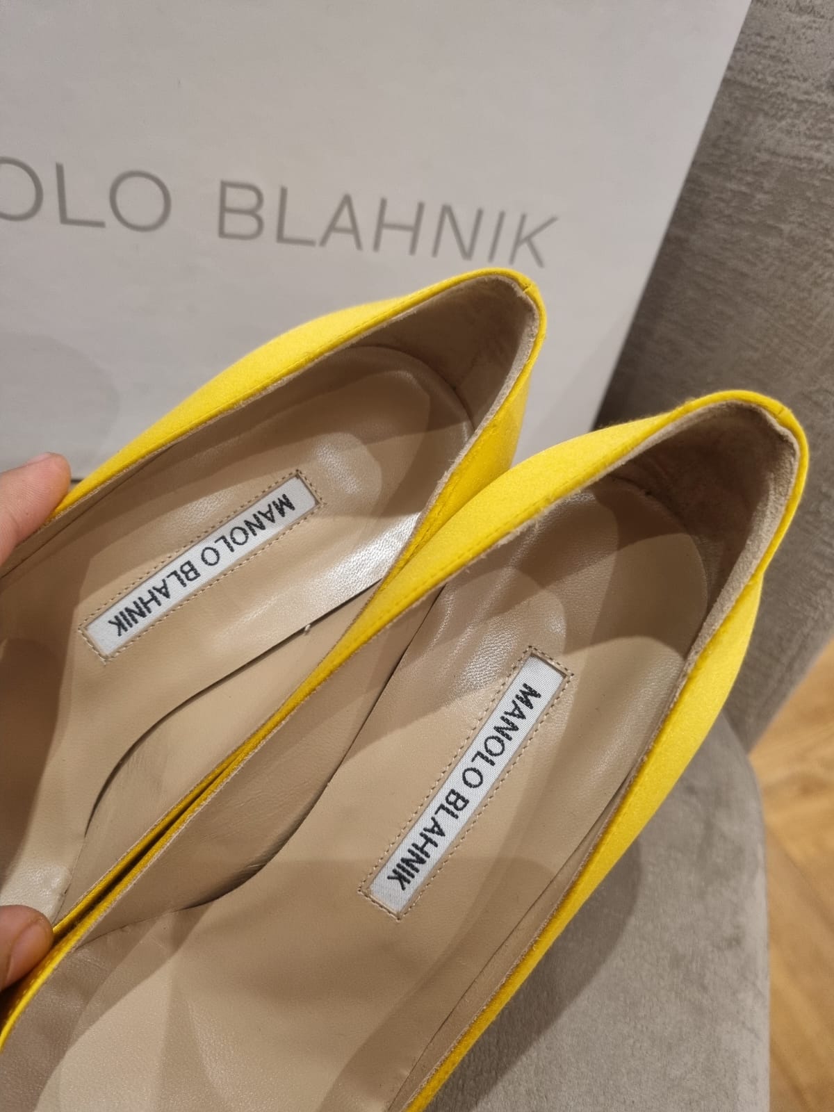 Manolo Blahnik Heels Rhinestone