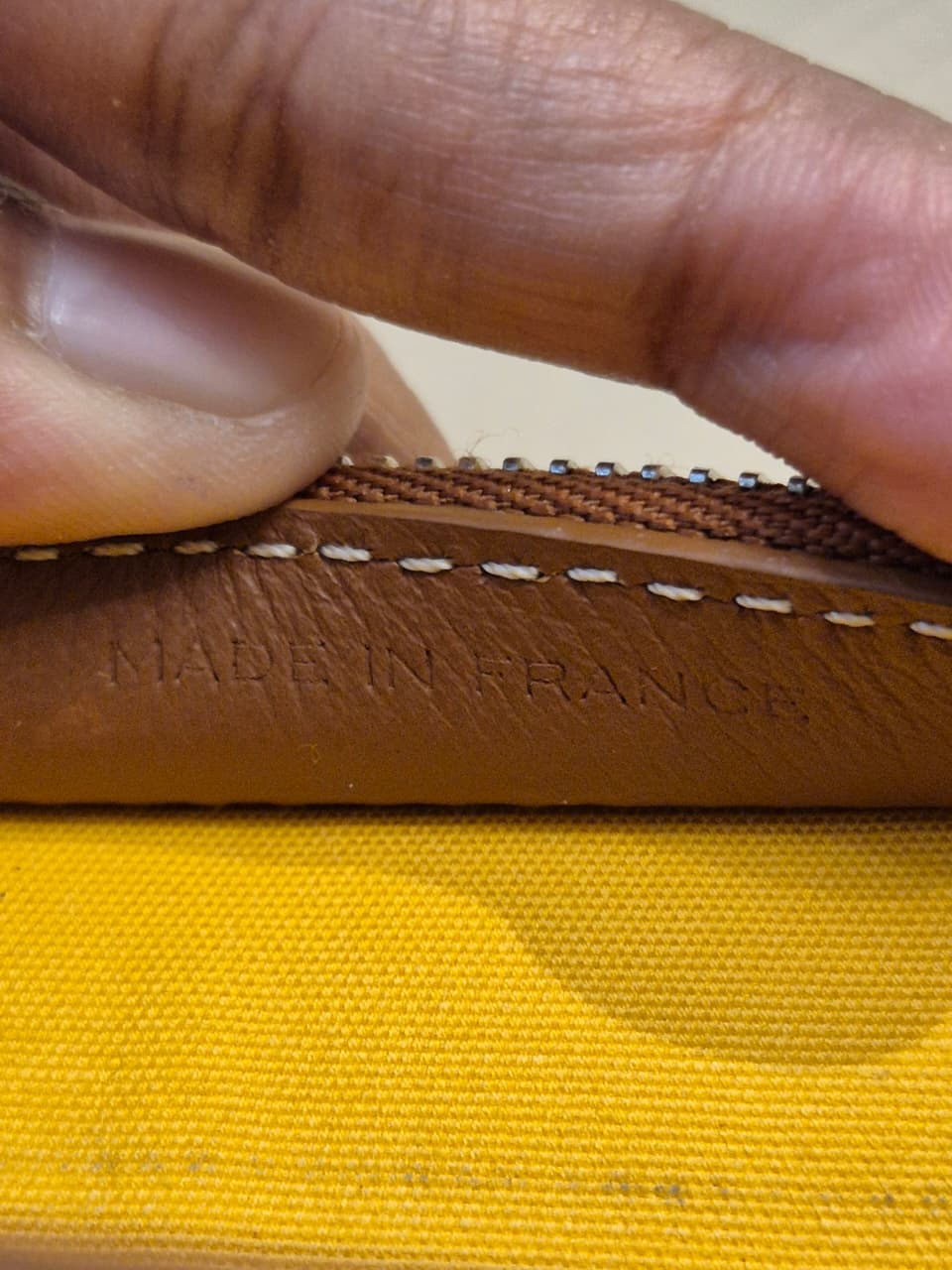 Goyard Jouvence Tan