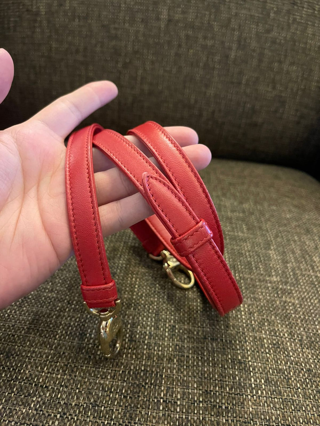 Lady Dior Mini Red