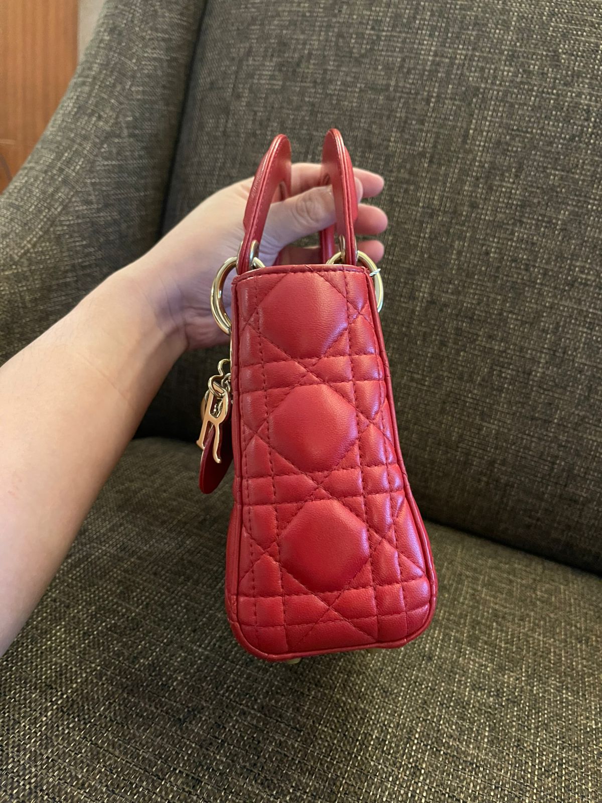 Lady Dior Mini Red