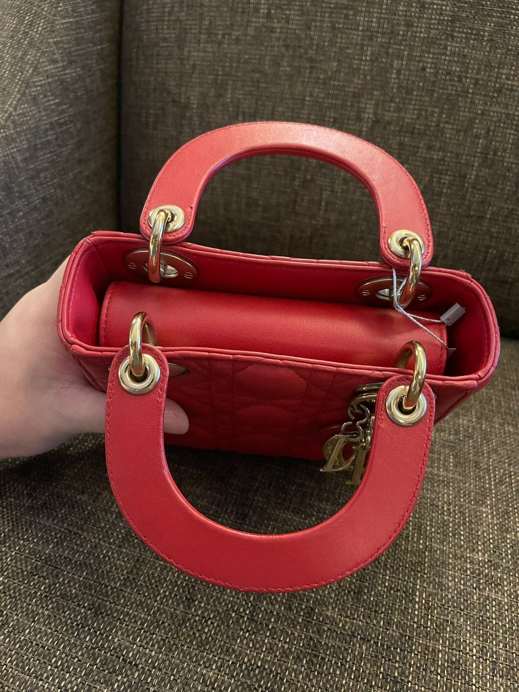 Lady Dior Mini Red