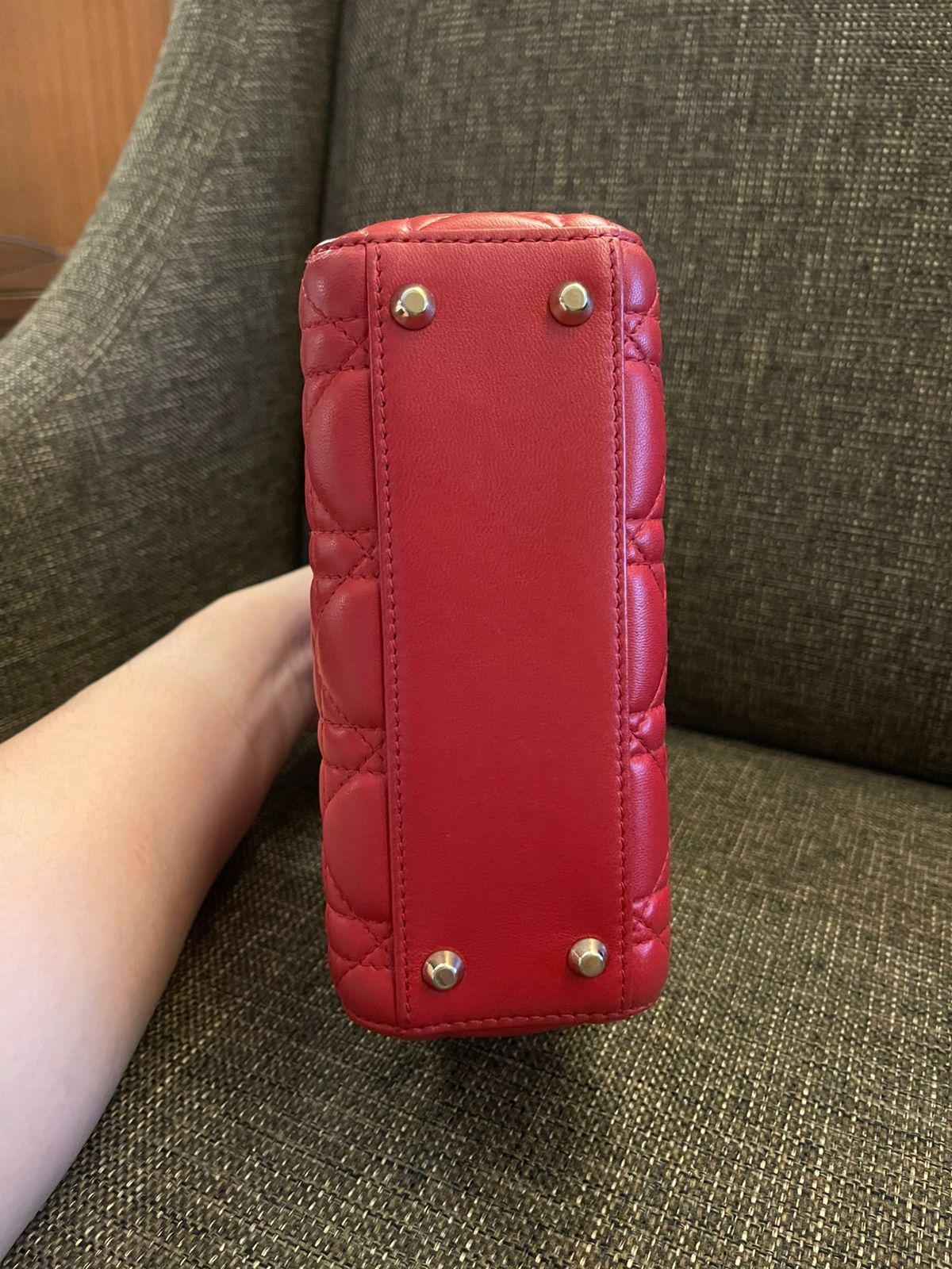 Lady Dior Mini Red