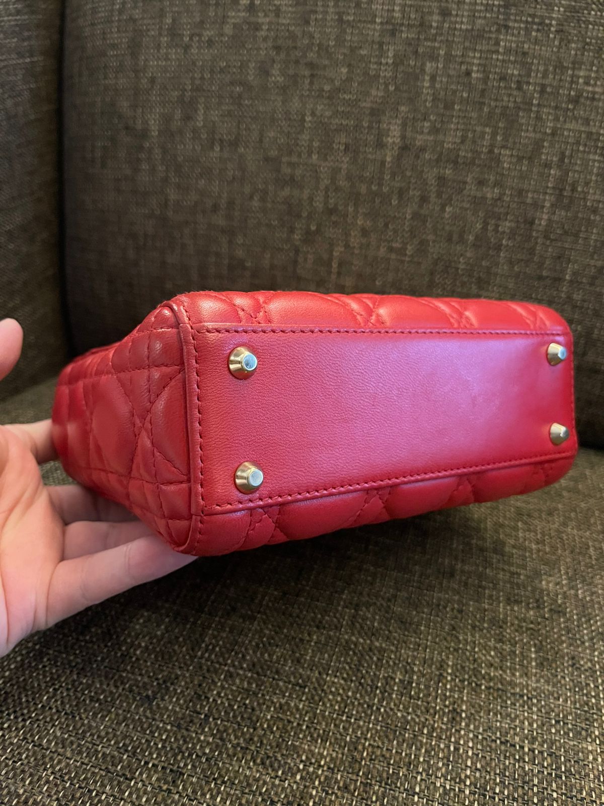 Lady Dior Mini Red