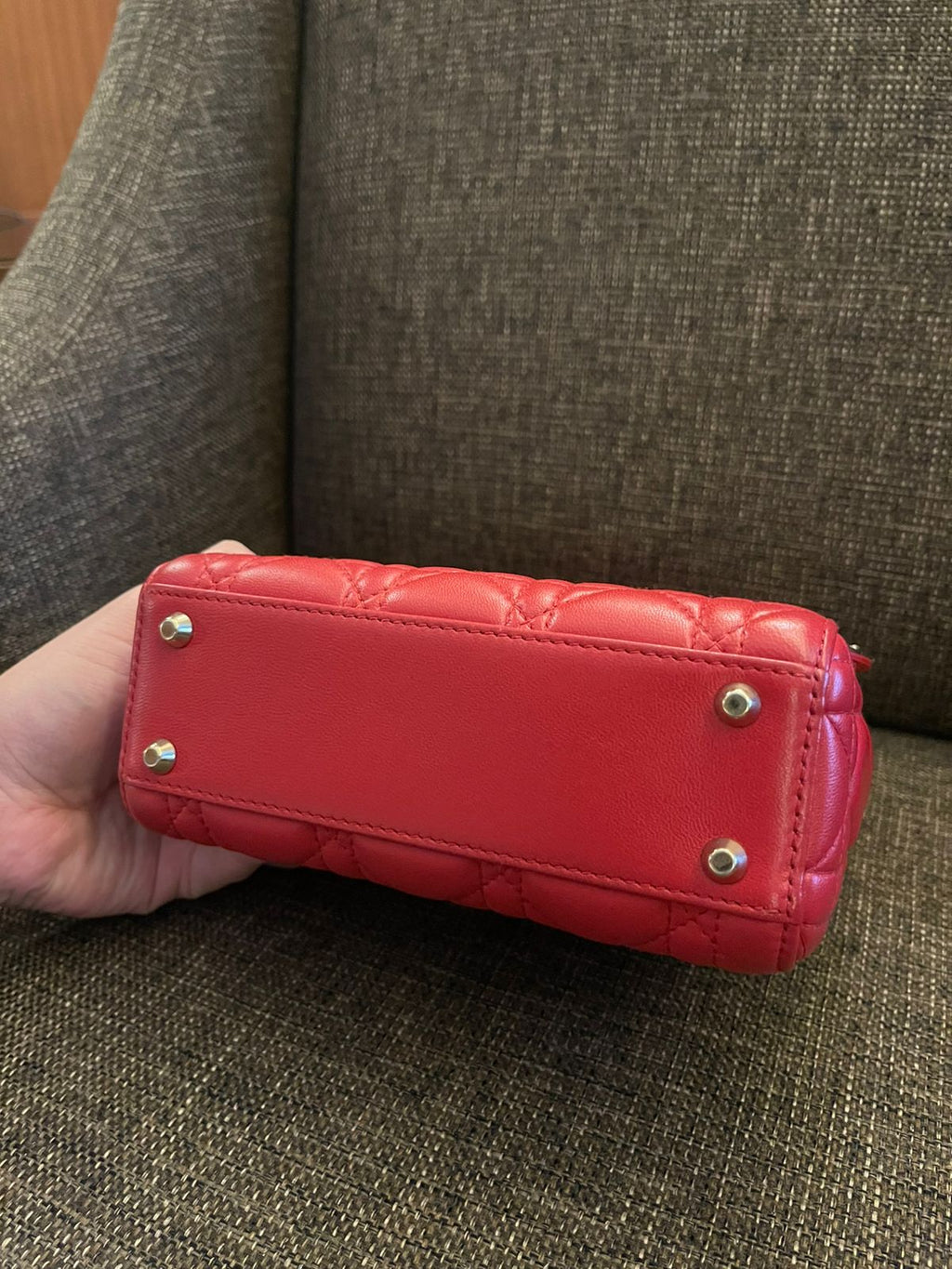 Lady Dior Mini Red