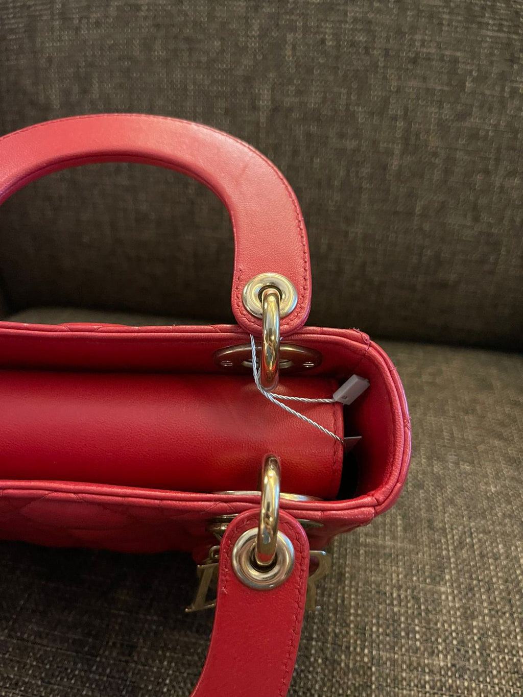 Lady Dior Mini Red