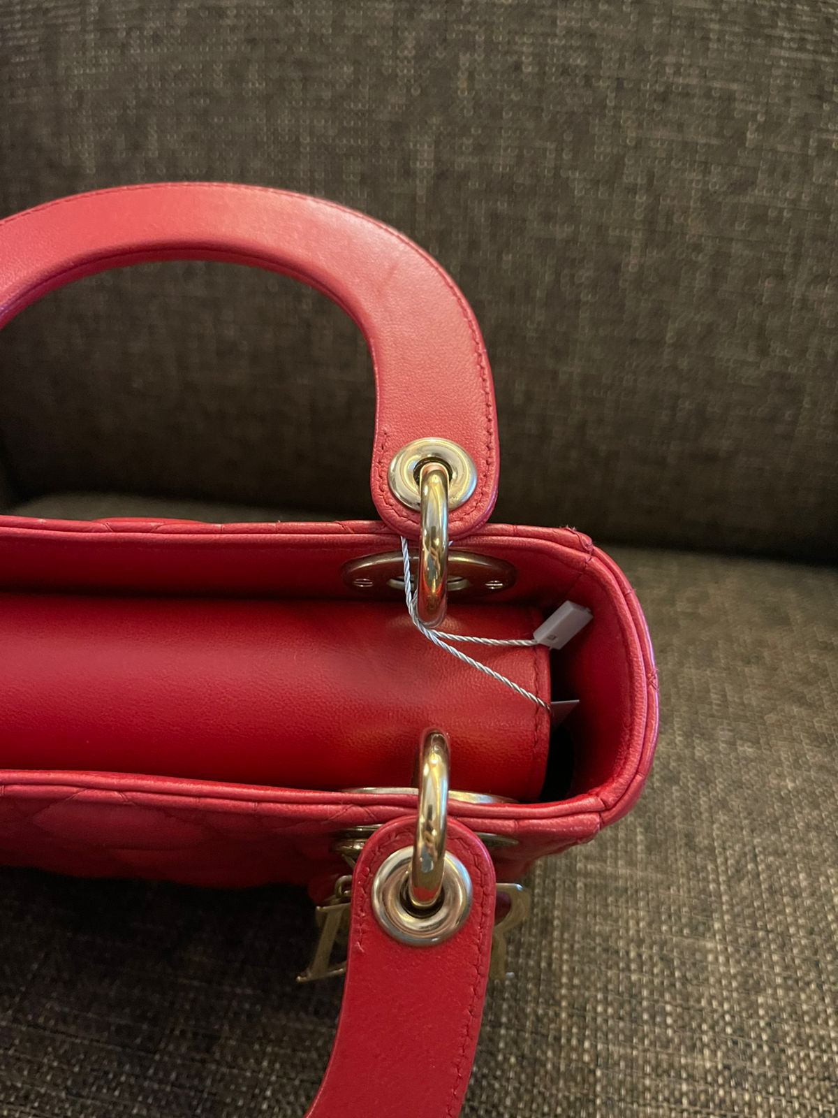 Lady Dior Mini Red