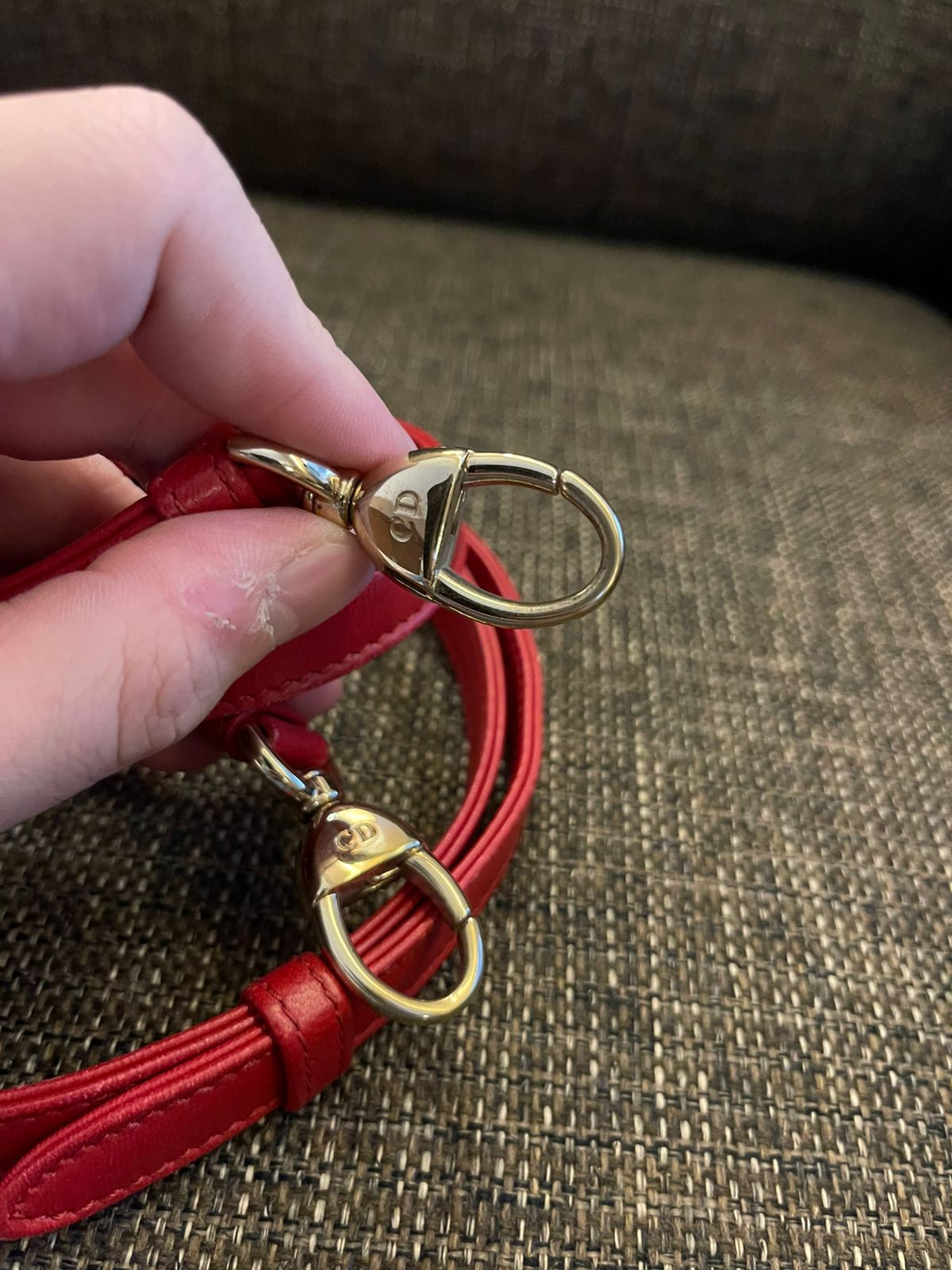 Lady Dior Mini Red
