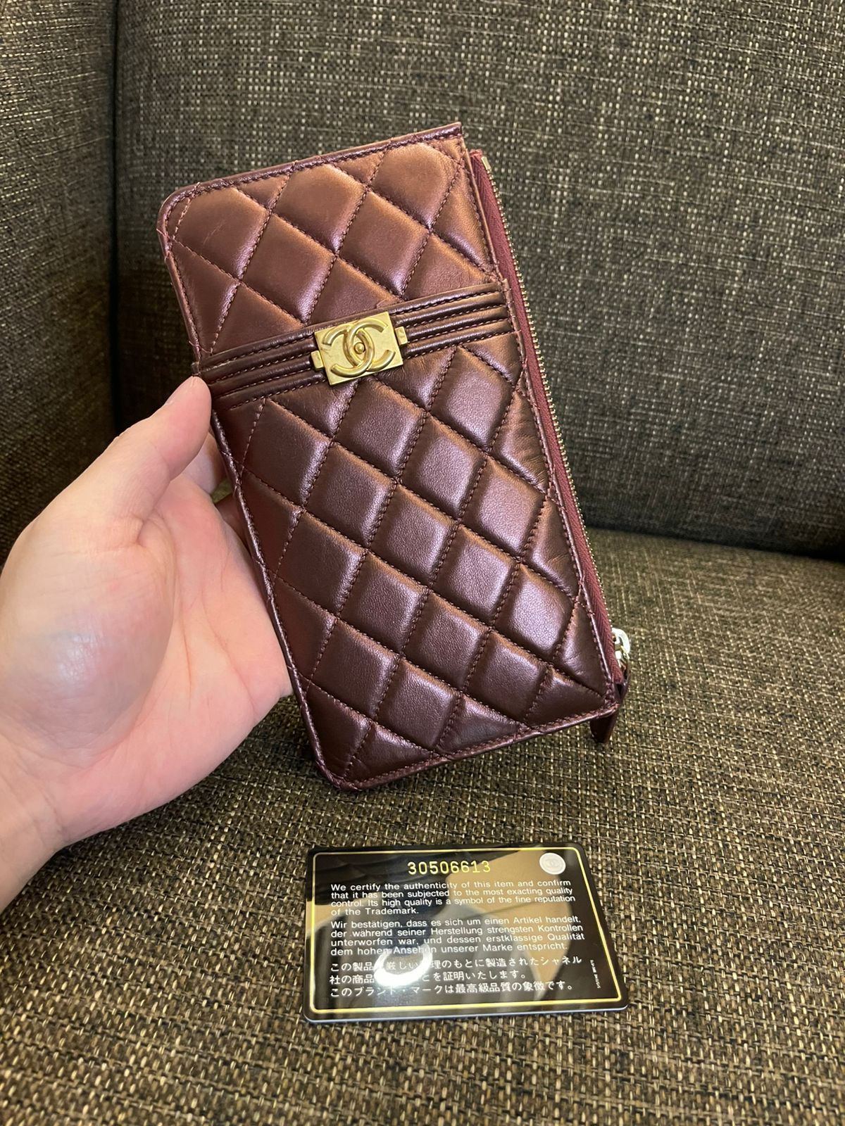 Chanel Boy Case Phone