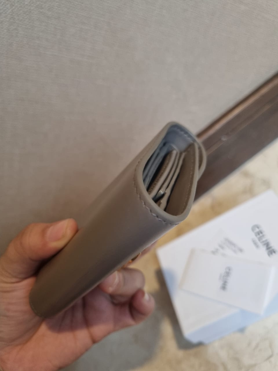 Celine Triomphe wallet Trifold