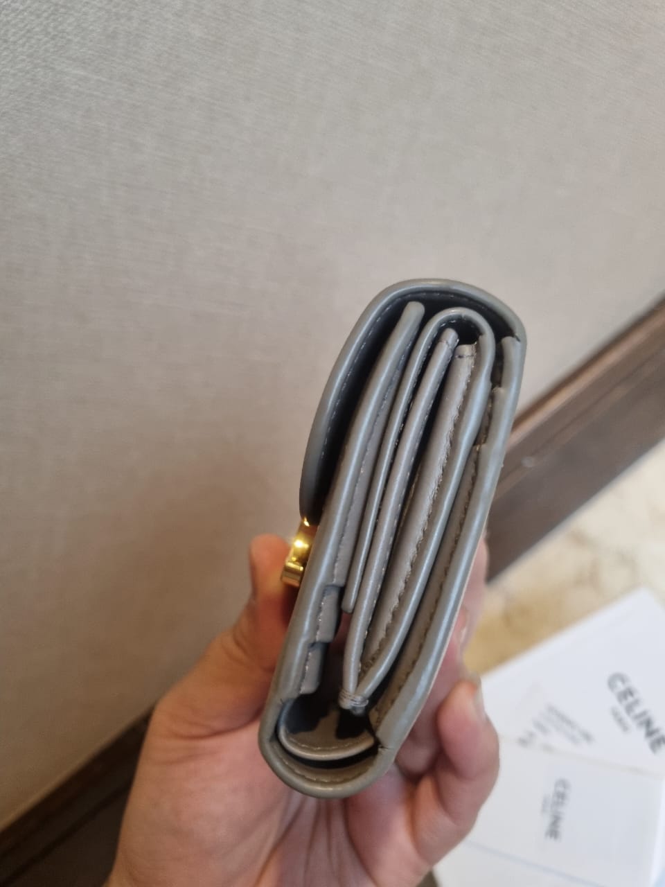 Celine Triomphe wallet Trifold