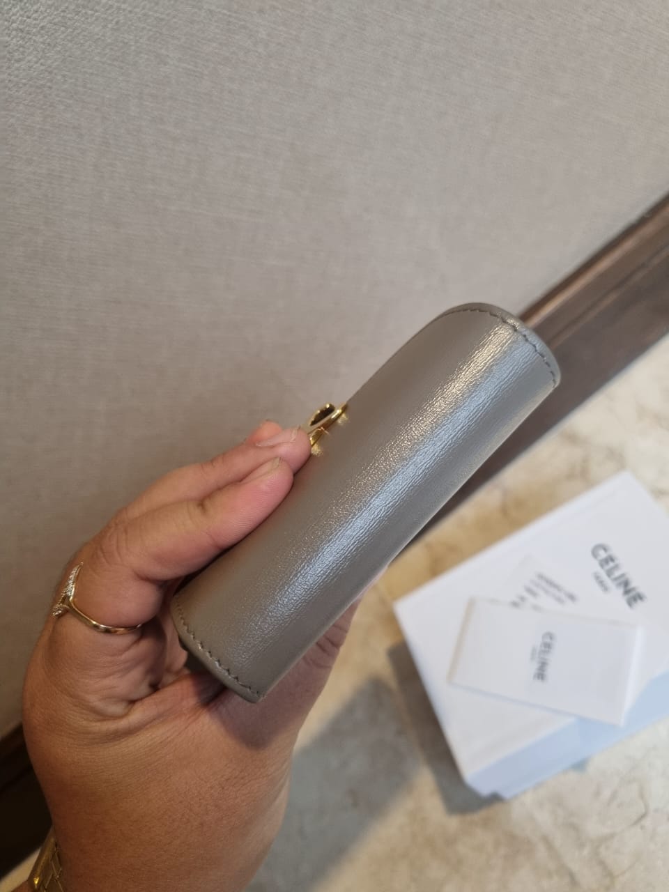 Celine Triomphe wallet Trifold