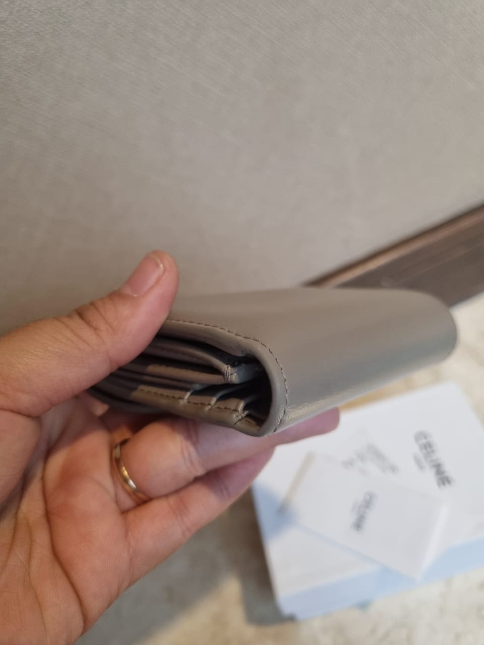 Celine Triomphe wallet Trifold