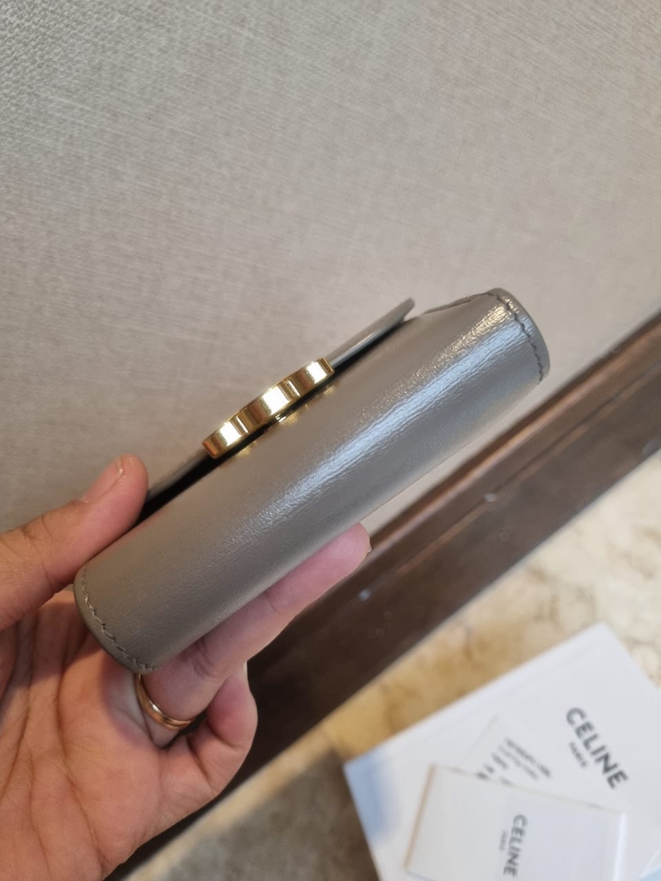 Celine Triomphe wallet Trifold