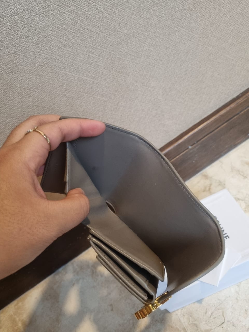 Celine Triomphe wallet Trifold