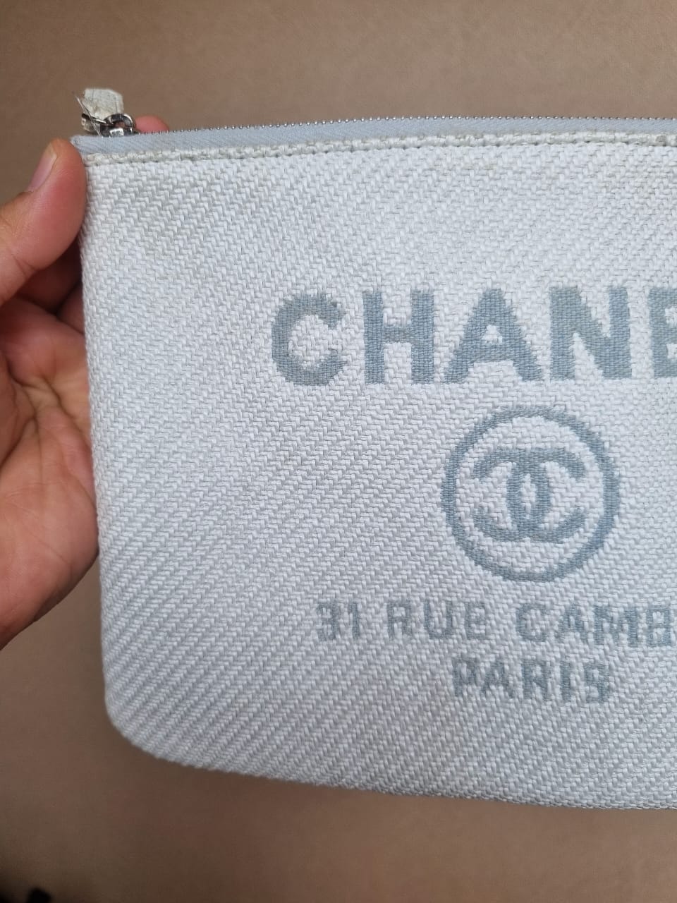 Chanel Deauville Pouch