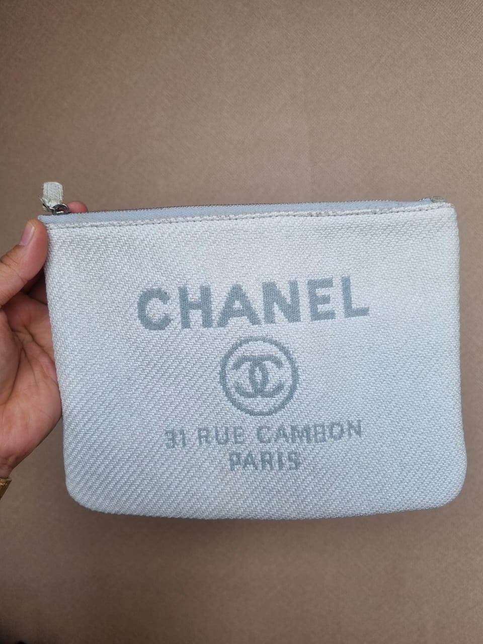 Chanel Deauville Pouch