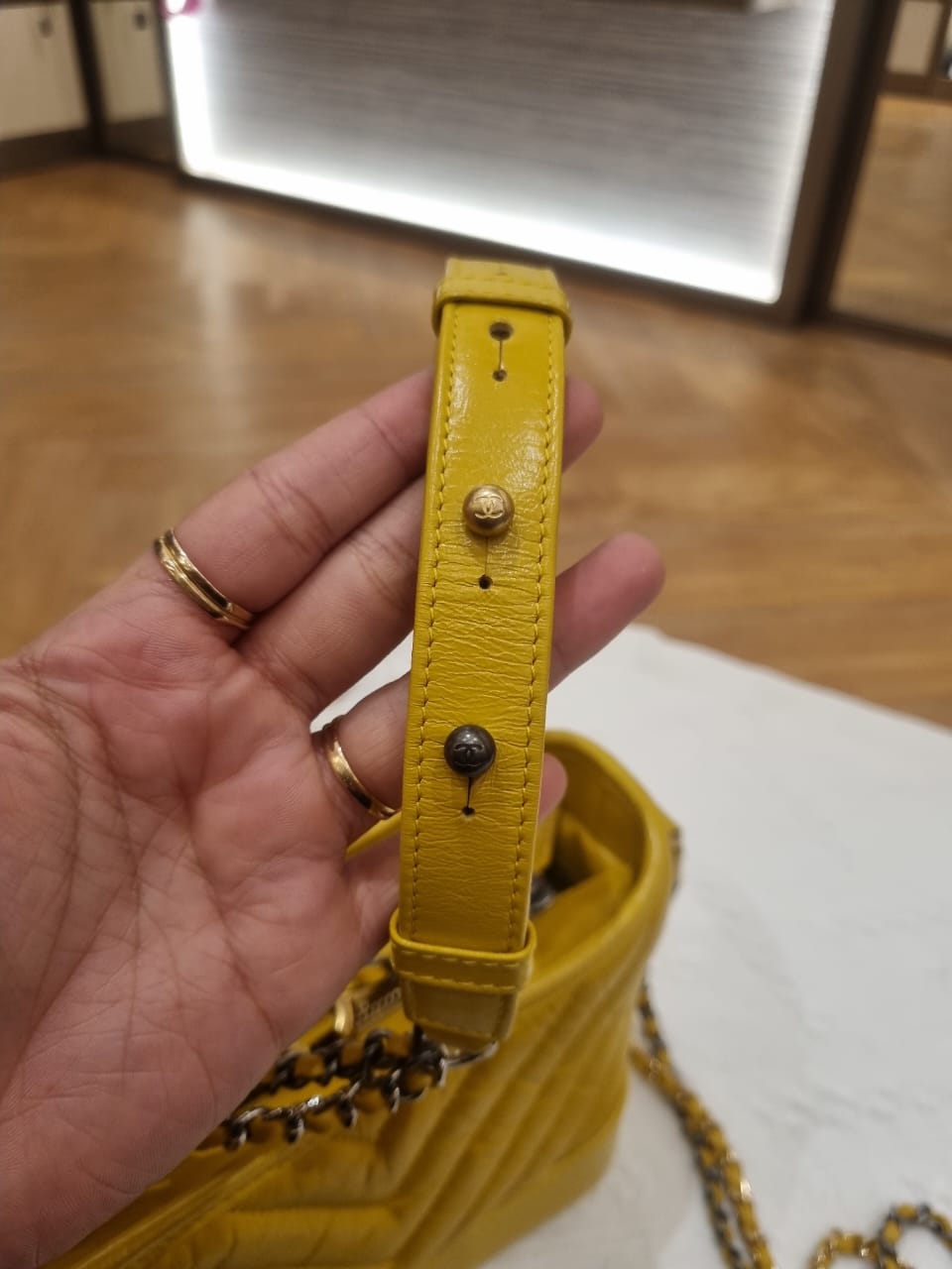Chanel Gabrielle Yellow