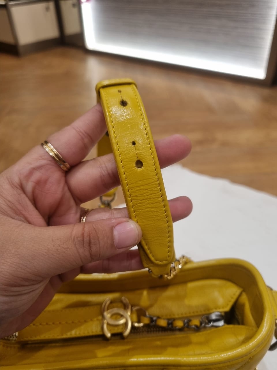 Chanel Gabrielle Yellow