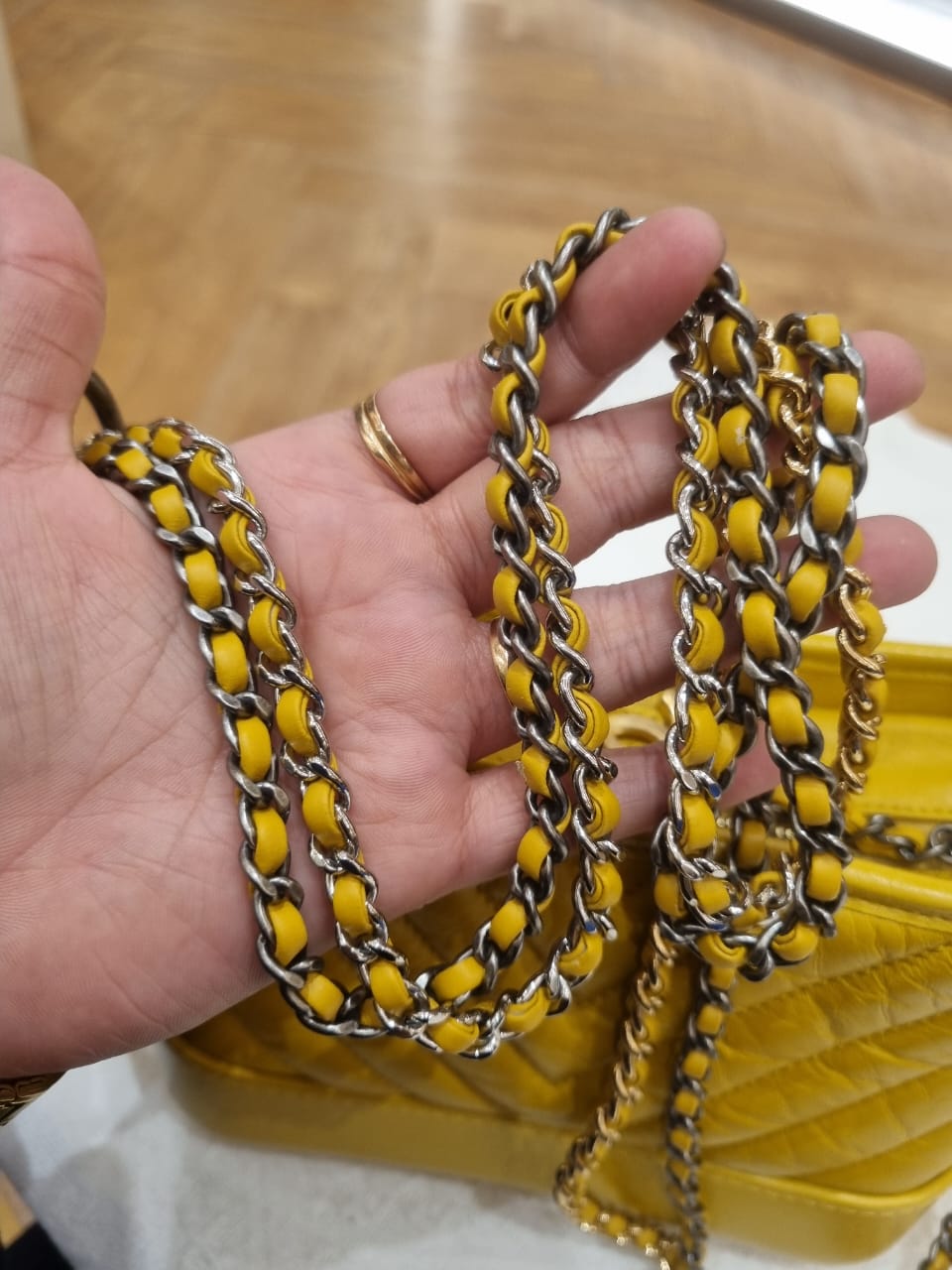 Chanel Gabrielle Yellow