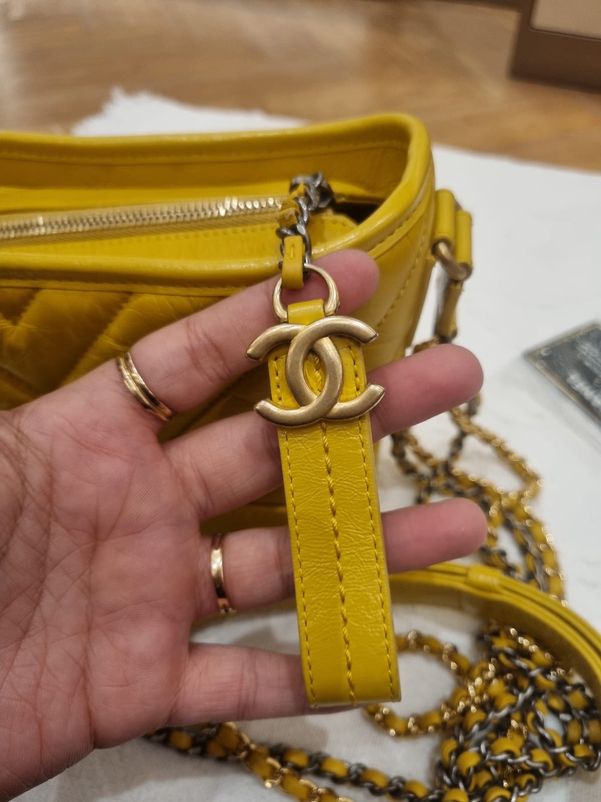 Chanel Gabrielle Yellow