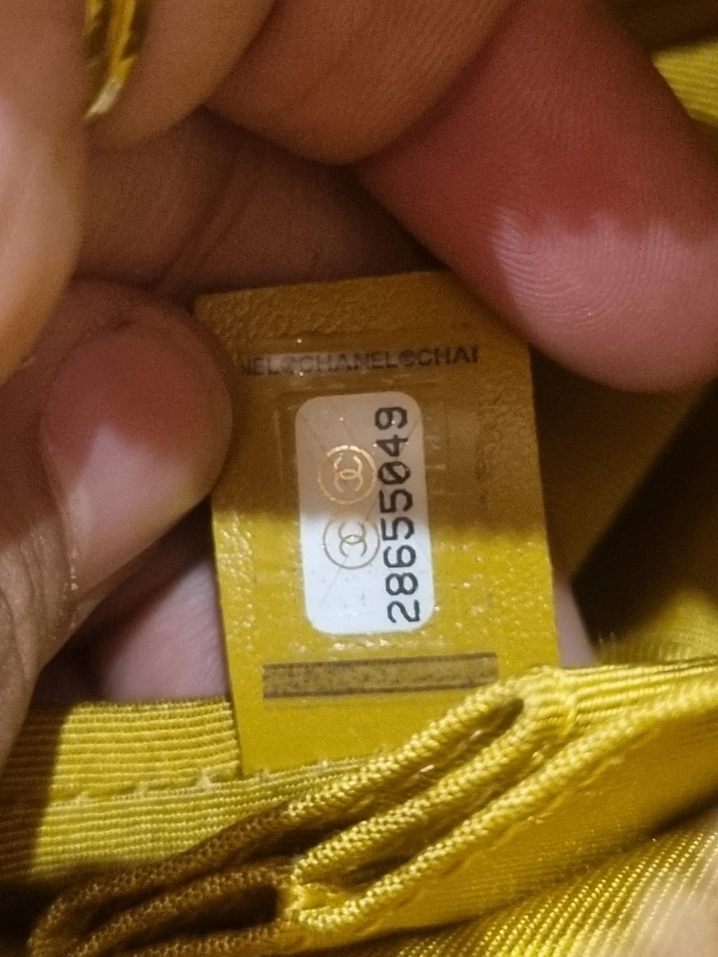 Chanel Gabrielle Yellow