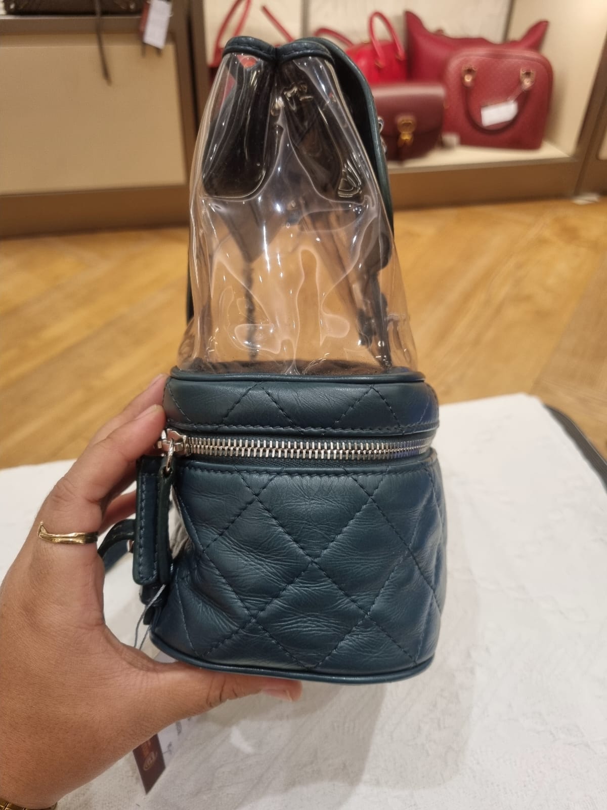 Chanel Backpack Transparant