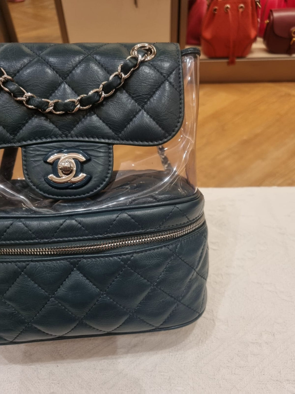 Chanel Backpack Transparant
