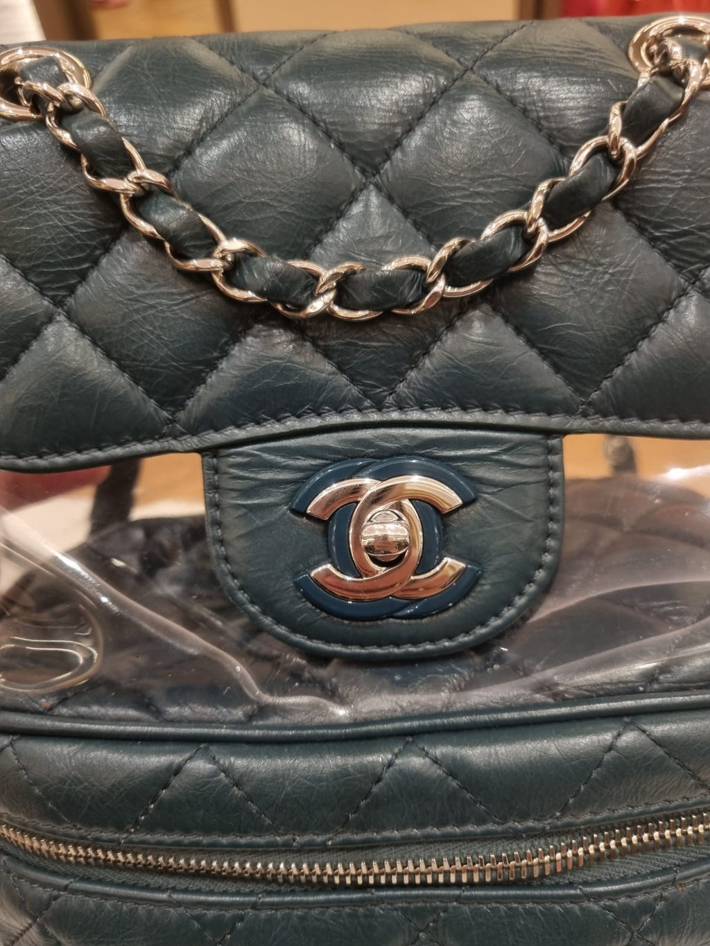 Chanel Backpack Transparant