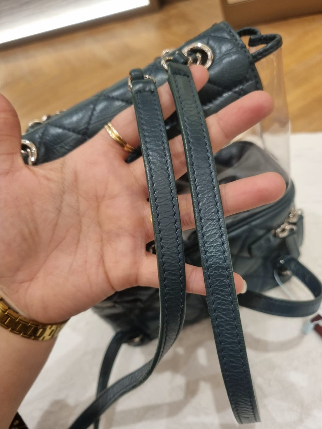 Chanel Backpack Transparant