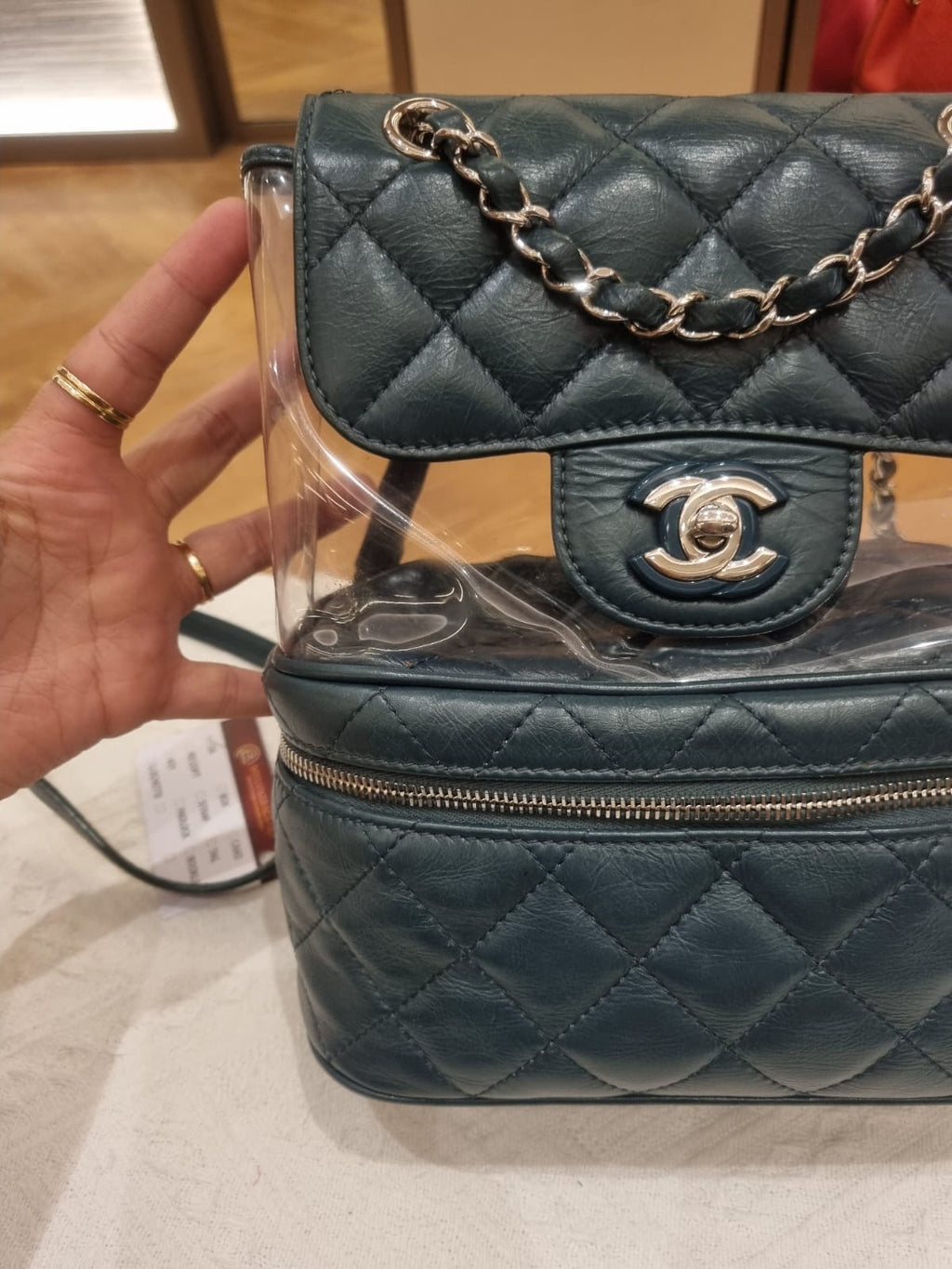 Chanel Backpack Transparant