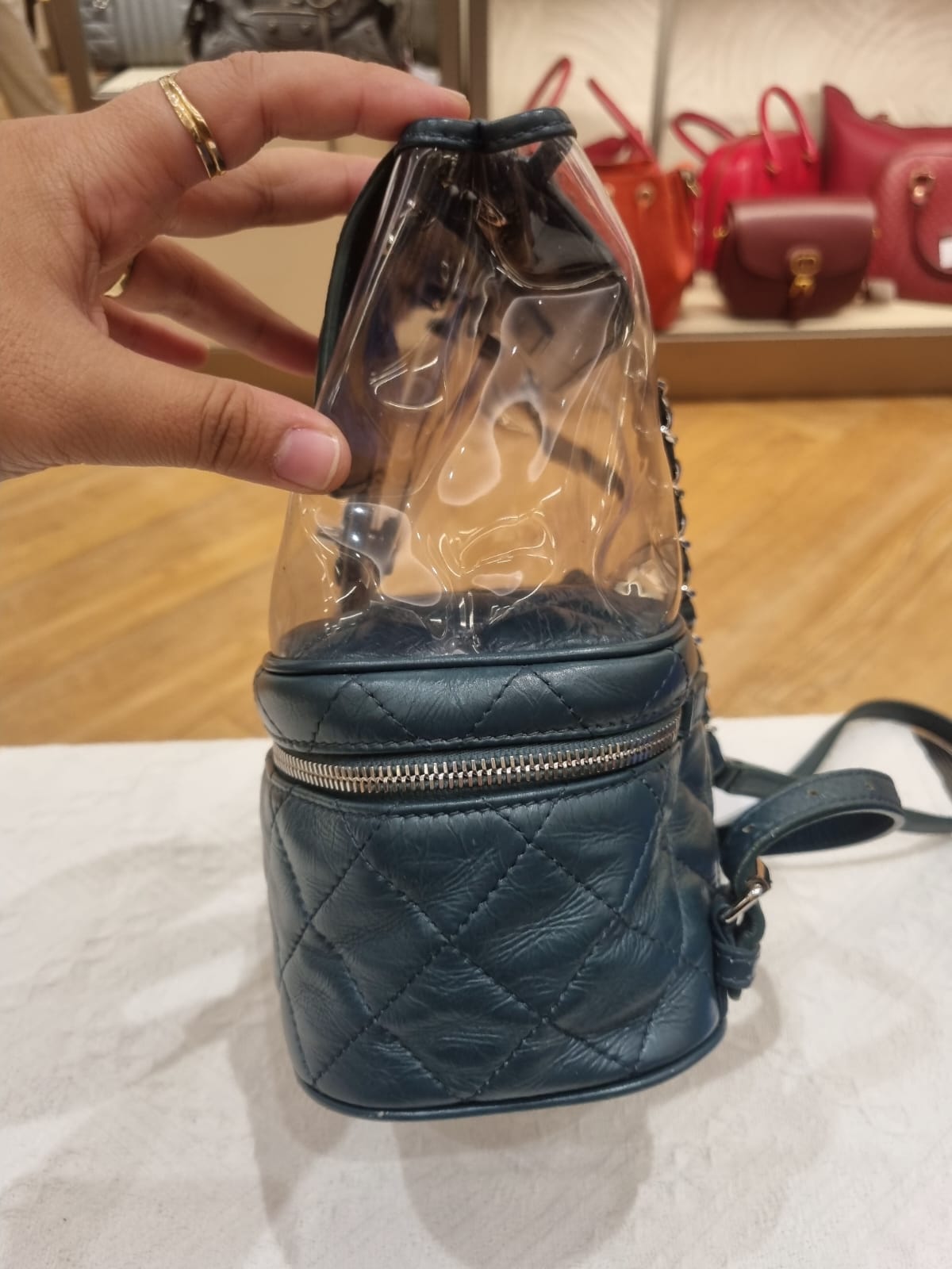 Chanel Backpack Transparant
