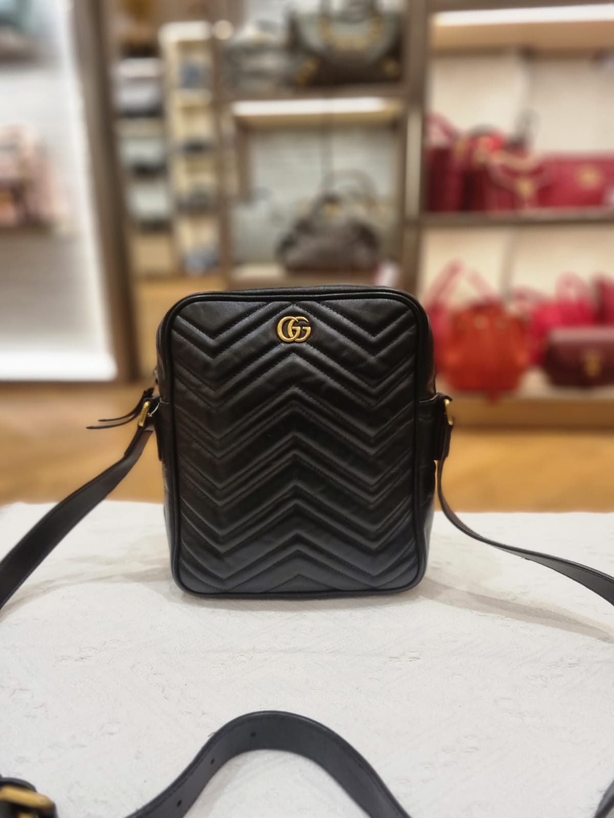 Gucci Marmont Crossbody Black