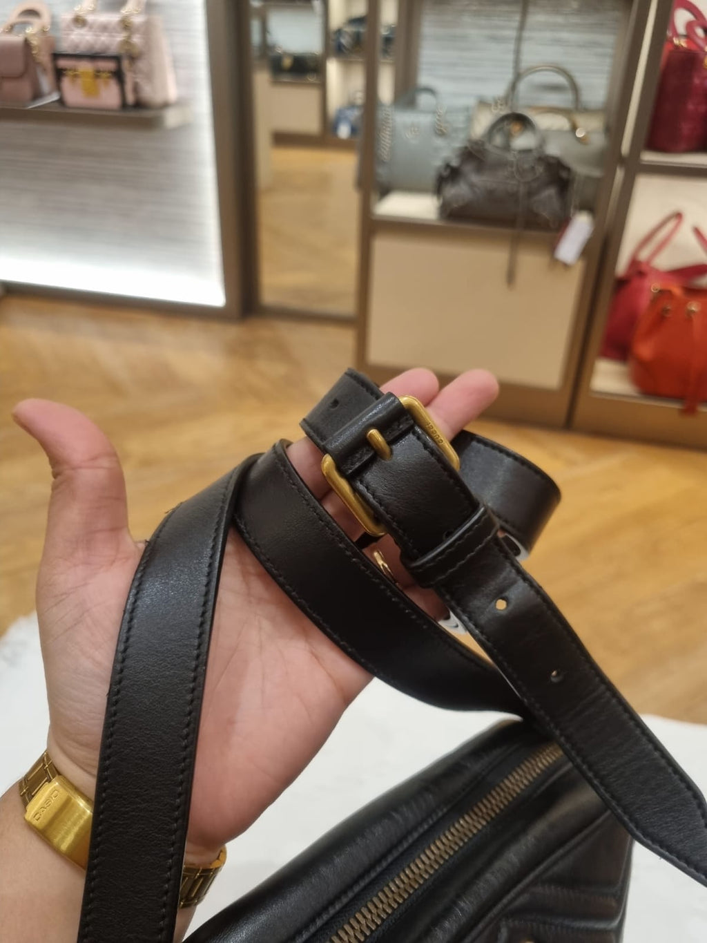 Gucci Marmont Crossbody Black