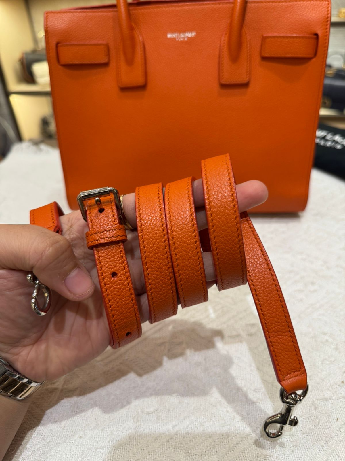 Saint Laurent Sac De Jour Baby